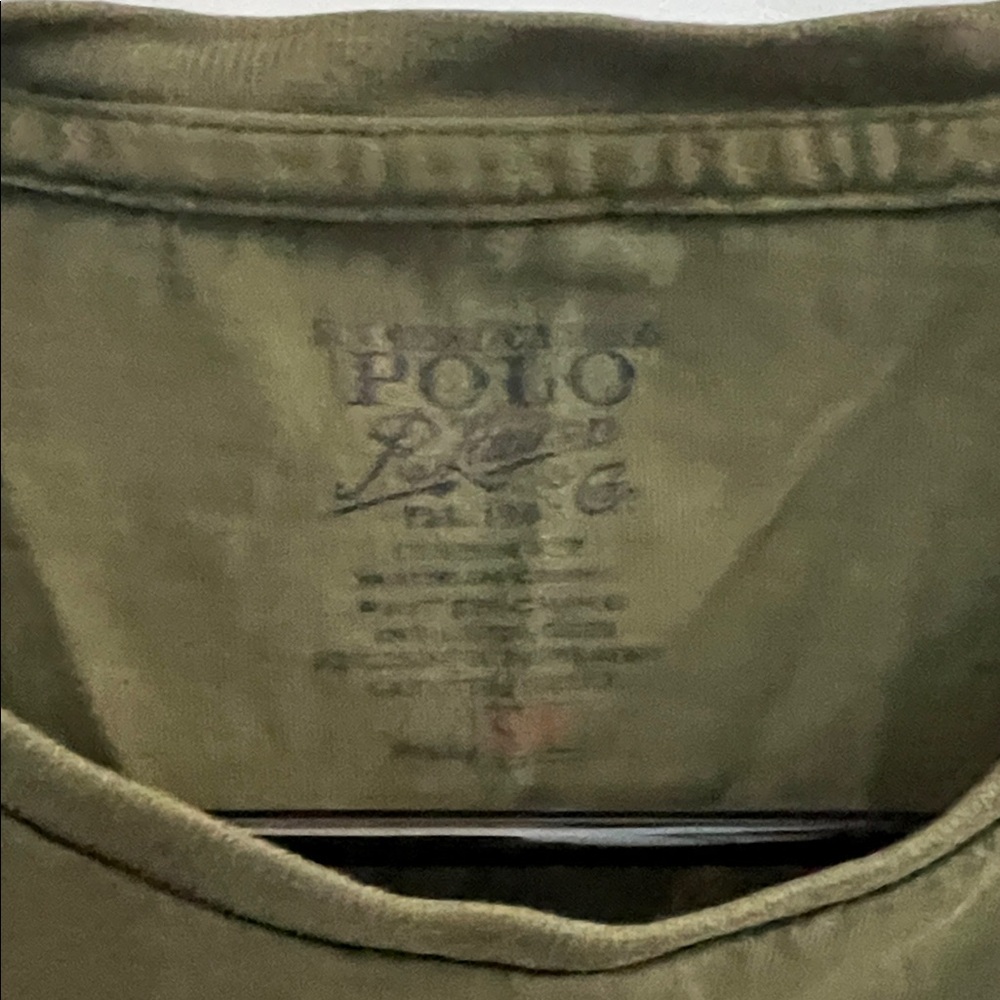 Ralph Lauren Khaki Polo Shirt